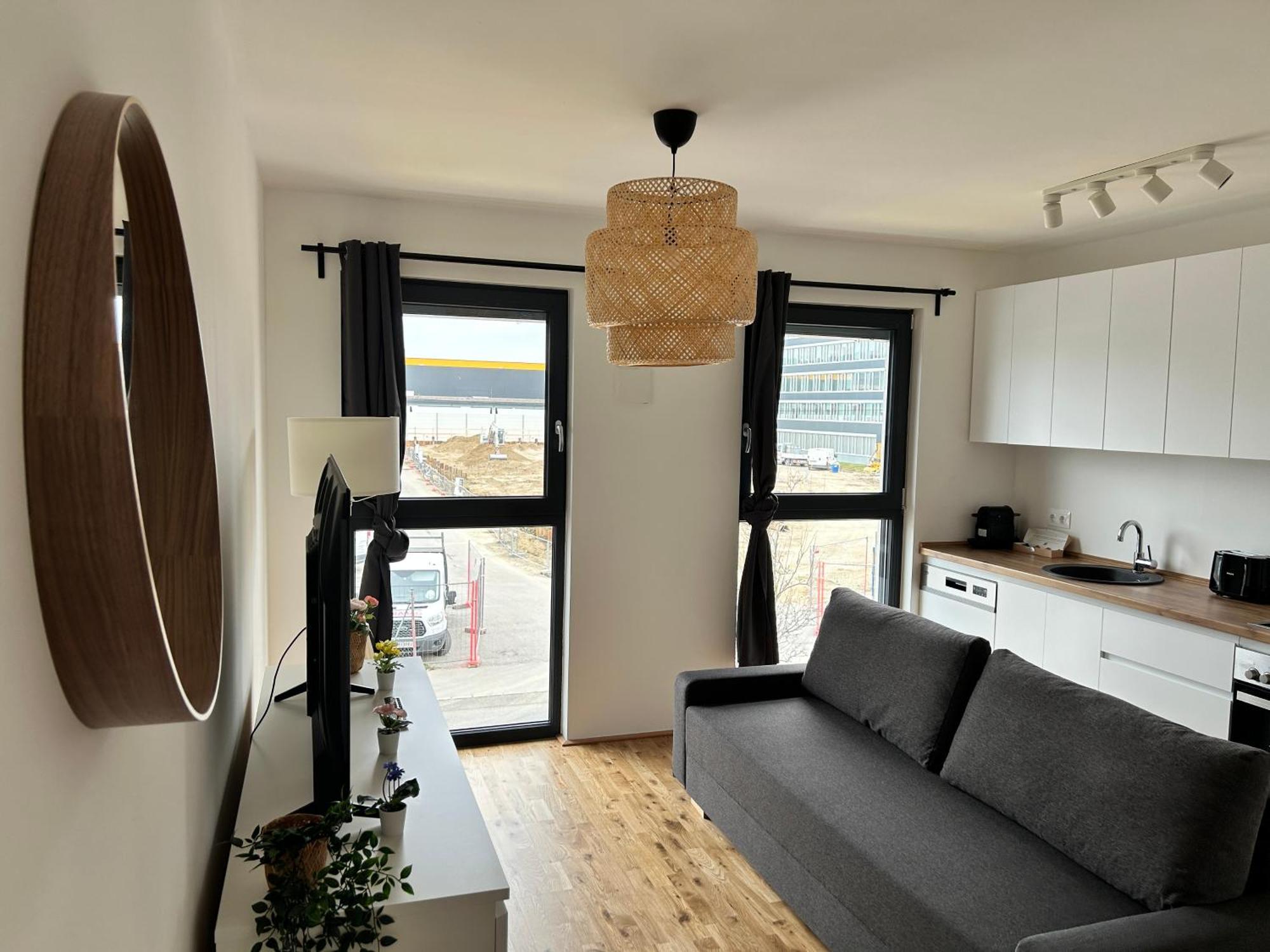 Modern Apartment With Balcony & Free Parking - Nearby Metro เวียนนา ภายนอก รูปภาพ